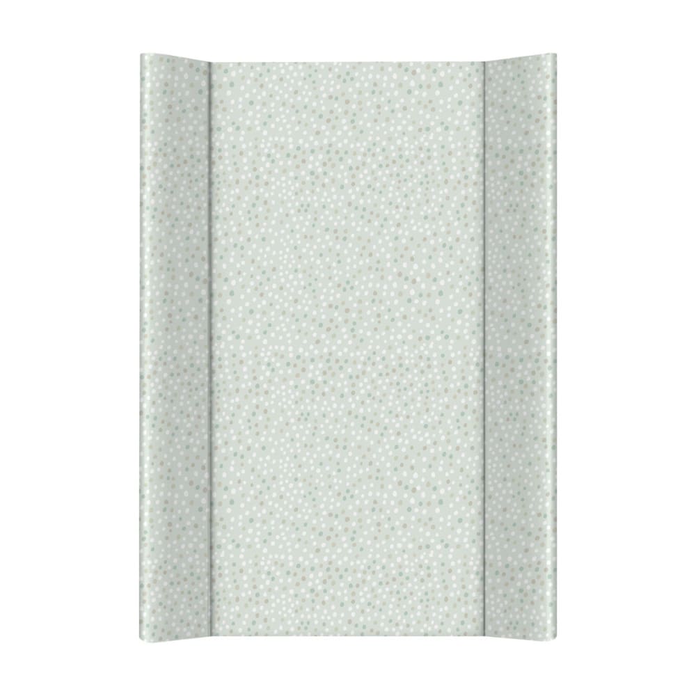 Matelas à langer bébé en pvc à pois vert 50x70 cm
