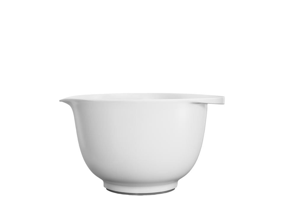 Bol à mixer en plastique blanc