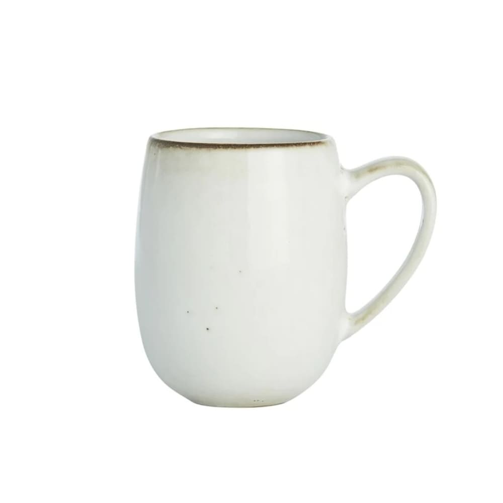 Lene Bjerre Tasse en céramique blanc H9,5 style classique chic