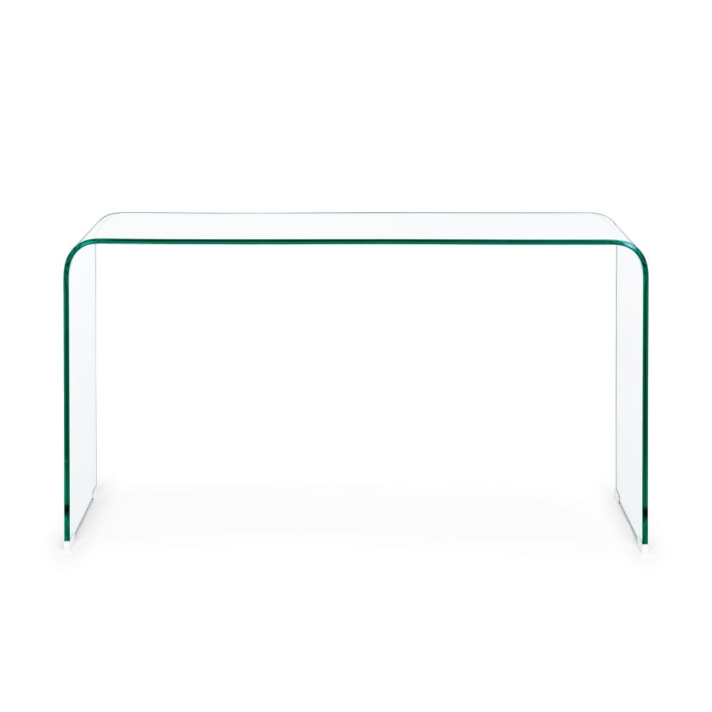 Console d'entrée design contemporain en verre L125