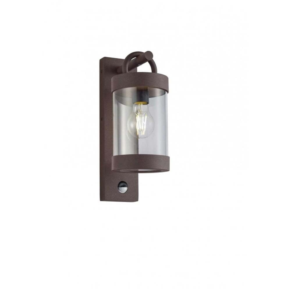 Luminaires de jardin en métal rouille