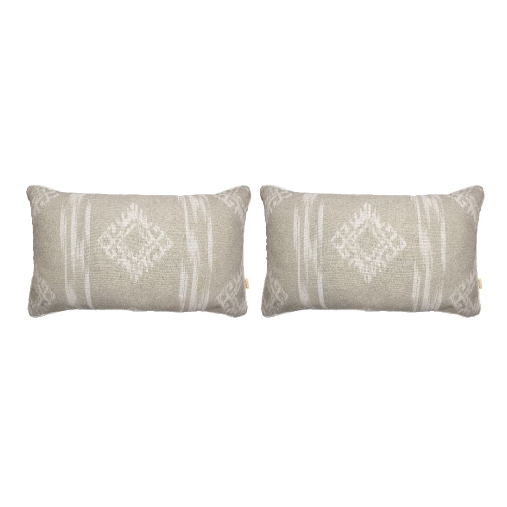 2 Housses de coussin 30X50 cm lin