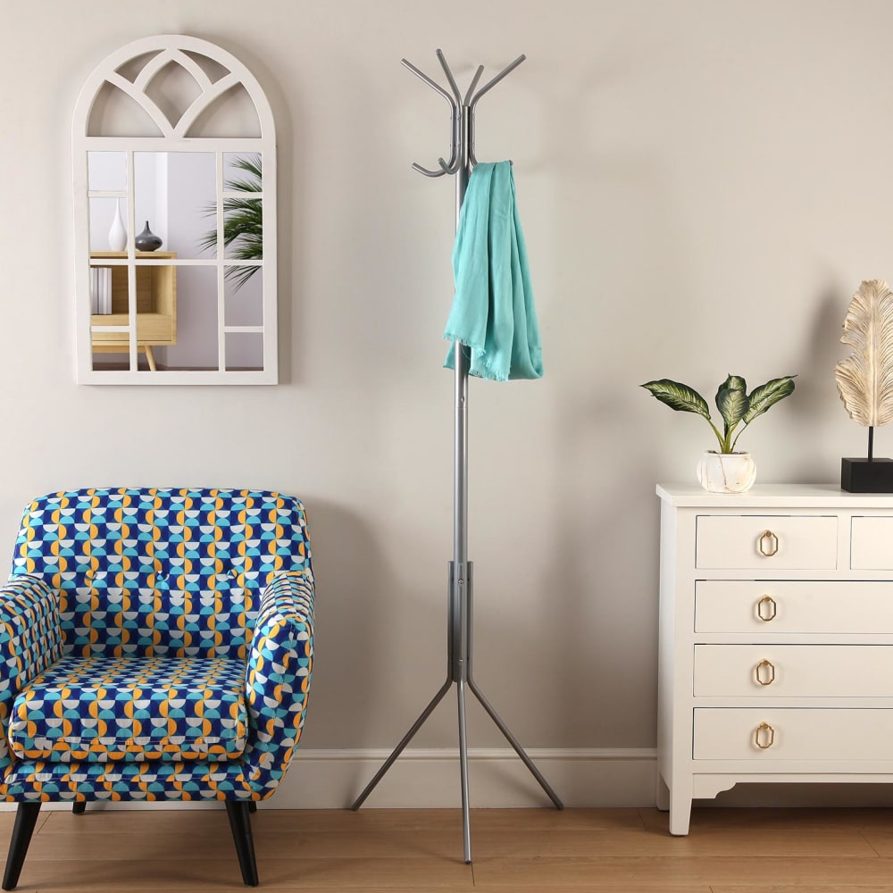 Porte-manteaux pour entrée ou couloir en métal gris - Maisons du Monde