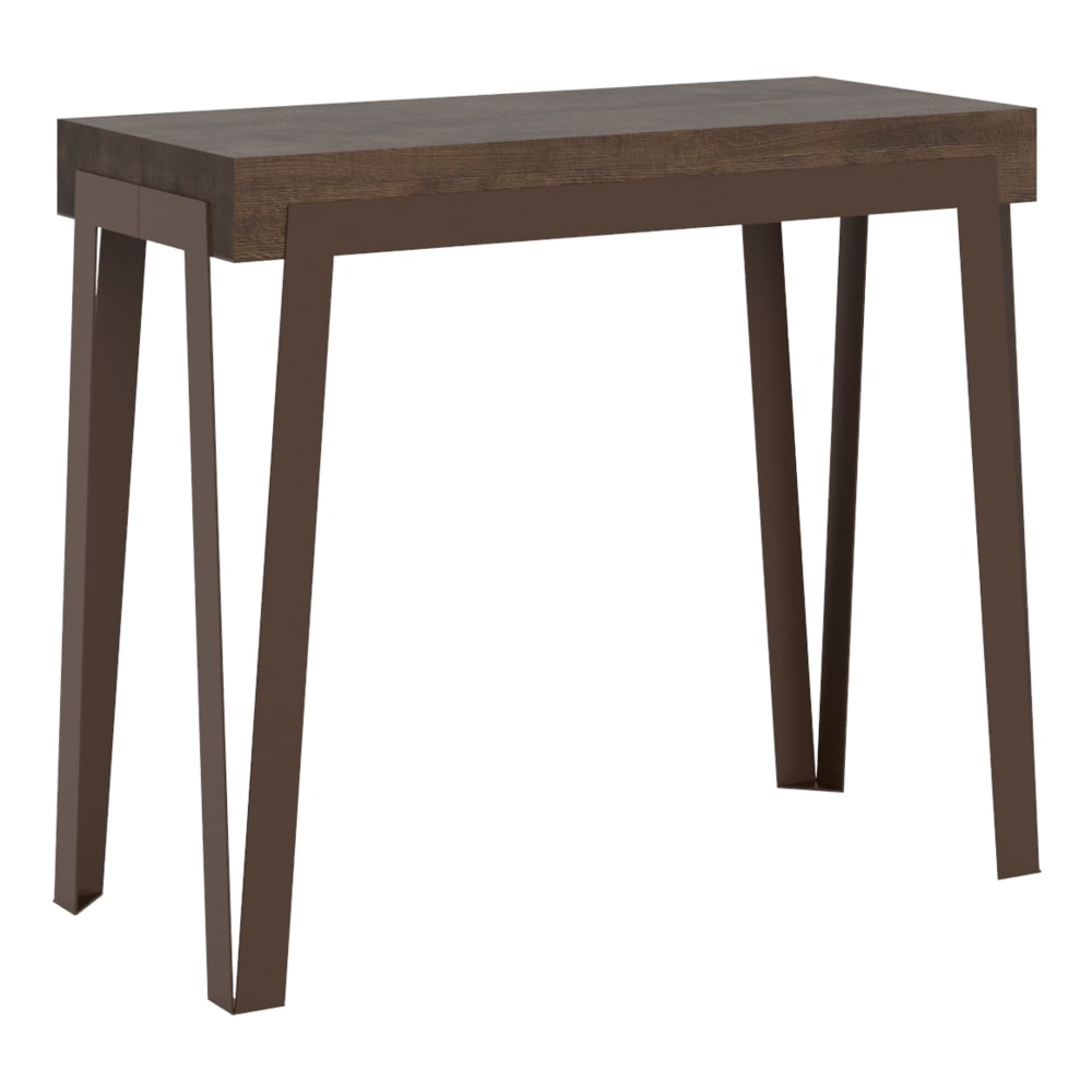 Console extensible effet - noyer