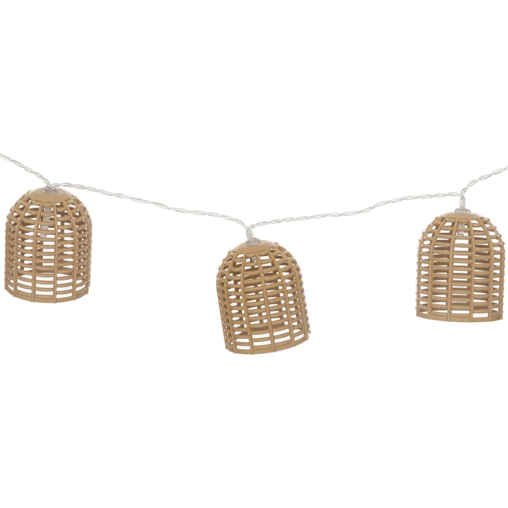 Guirlande led extérieure polypropylène naturel 80x300 cm