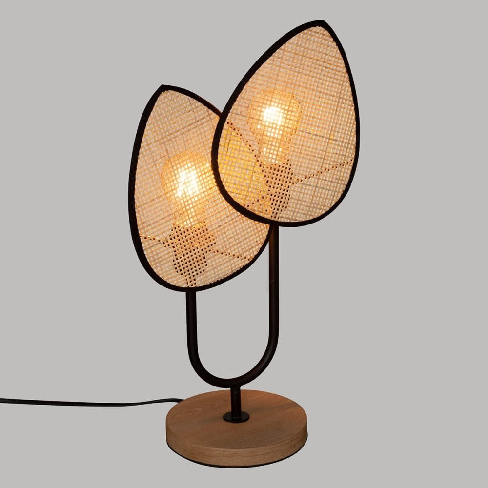 Lampe à poser olme naturel h44 — vue 3
