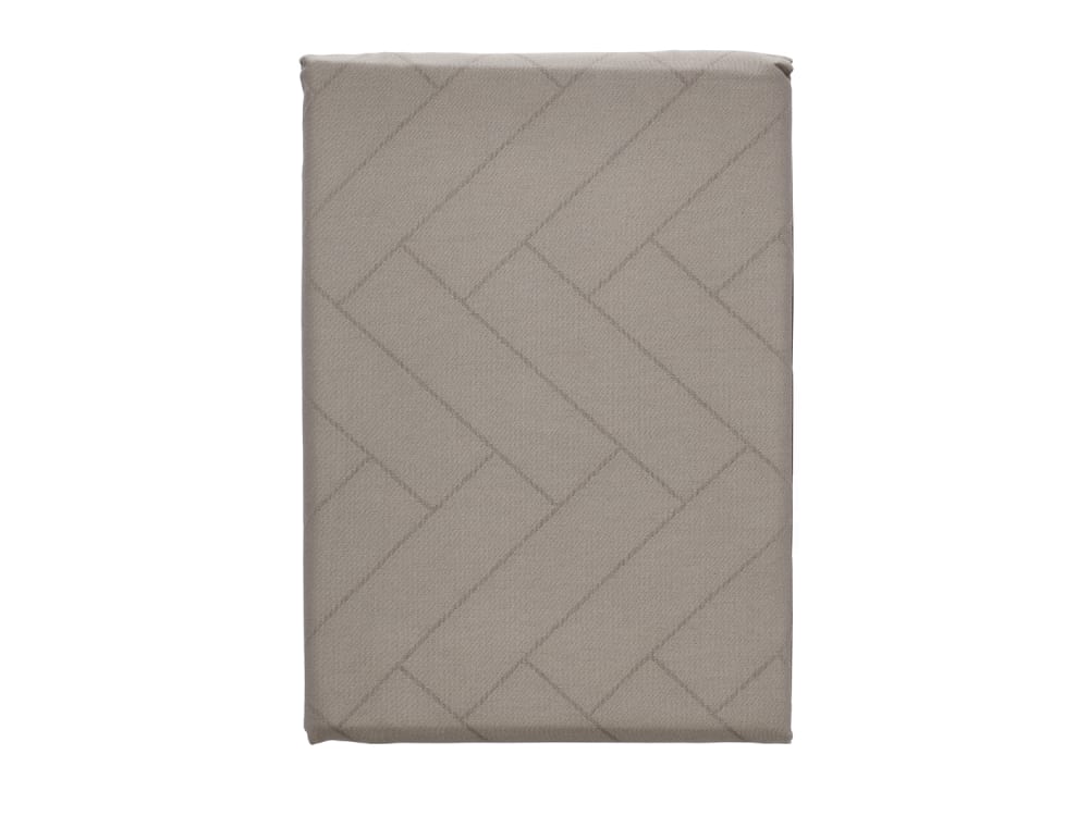 Nappe en coton taupe - Maisons du Monde