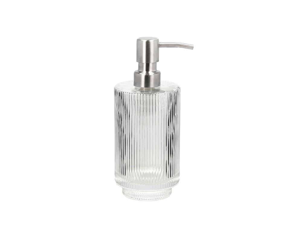 Distributeur de savon en verre transparent Distributeur de savon en verre transparent