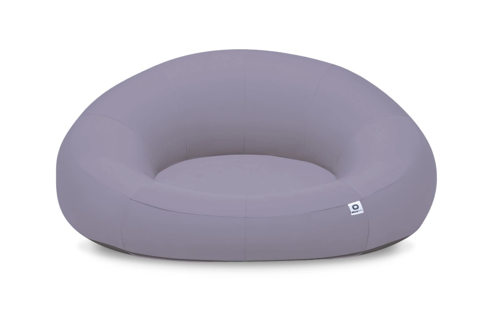 Pouf XXL Flottant pour Piscine 140x120x60 cm Gris