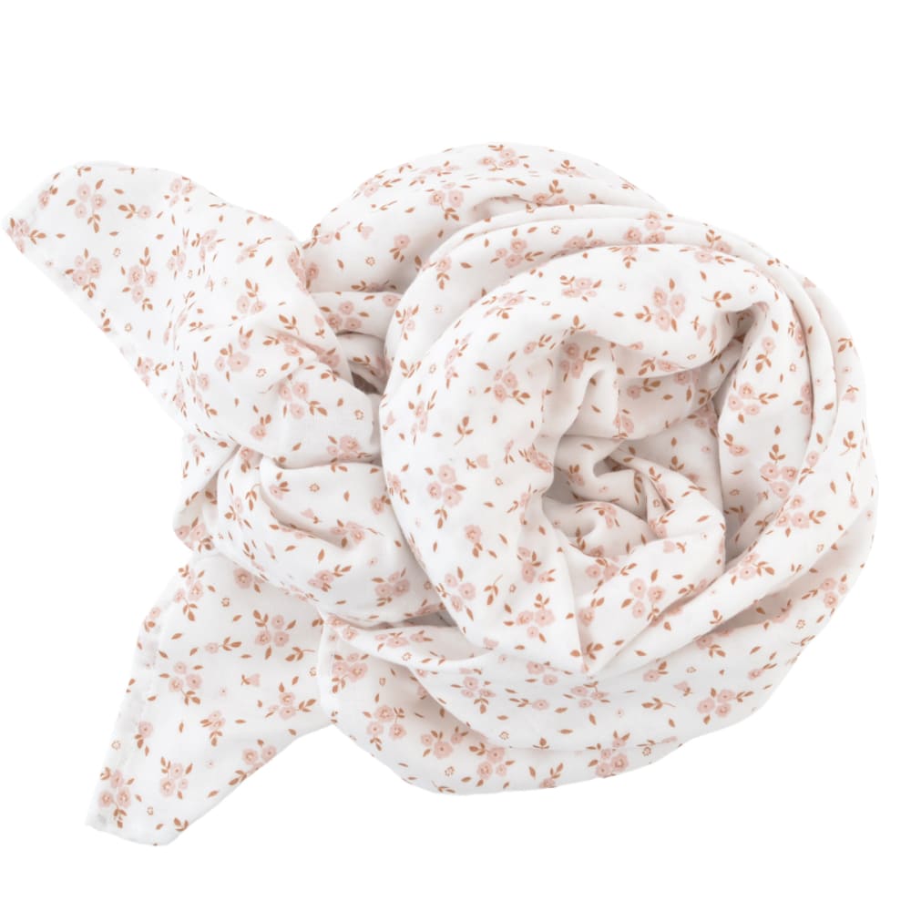 Maxi-lange coton bio* 120x120 cm (Little Crevette) - Image 1