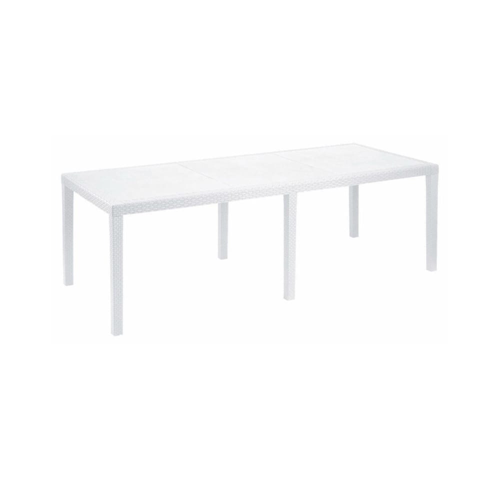 Table d'extérieur Abbaviva Blanc