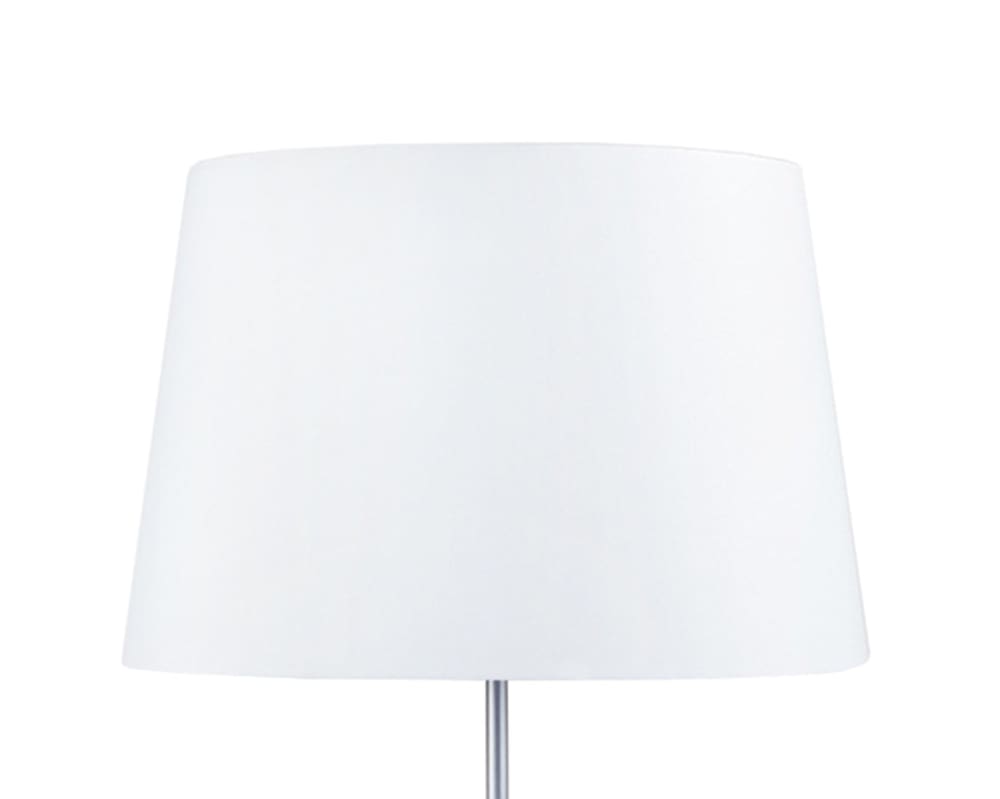 Lampadaire bois abat-jour tissu naturel — vue 4