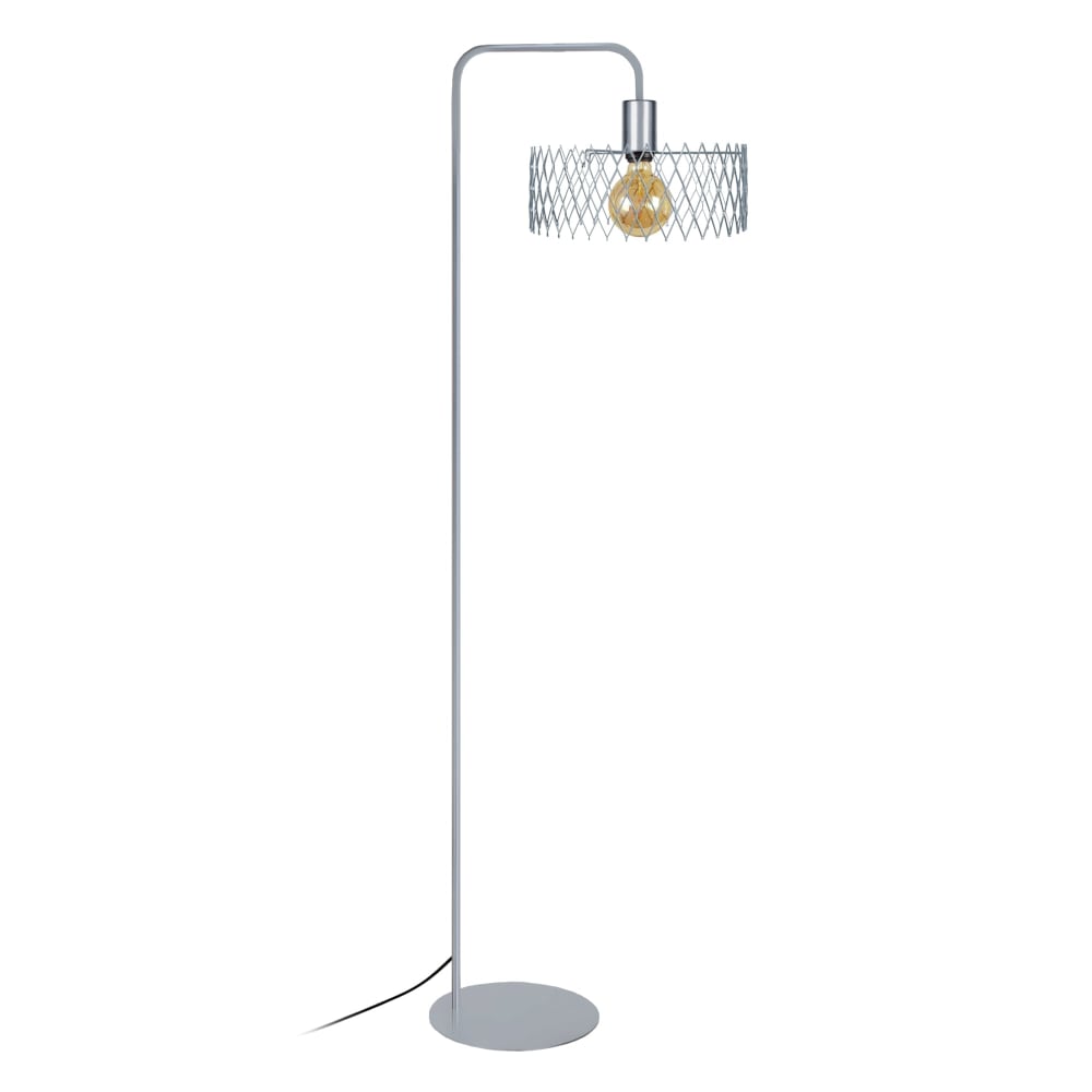 Lampadaire liseuse métal aluminium abat-jour aluminium