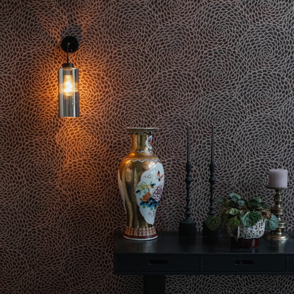 Applique art déco noire verre fumé - Maisons du Monde