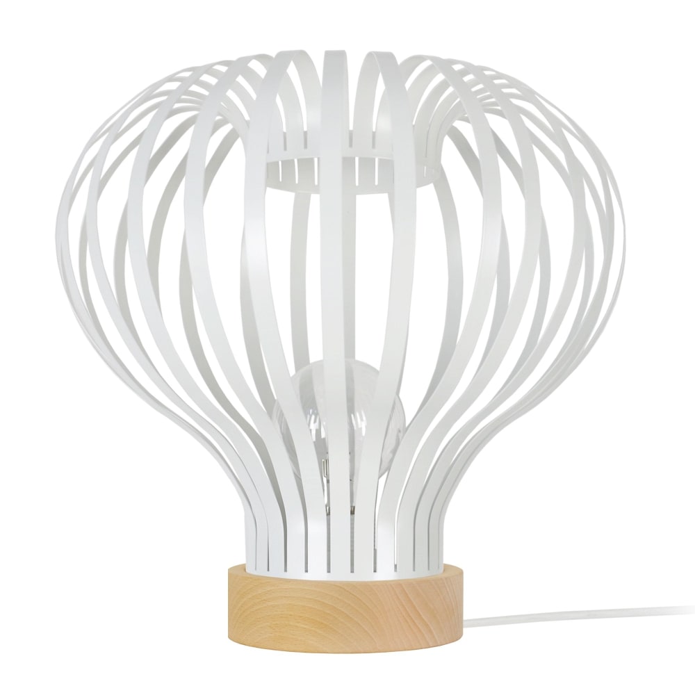 lampe a poser bois naturel