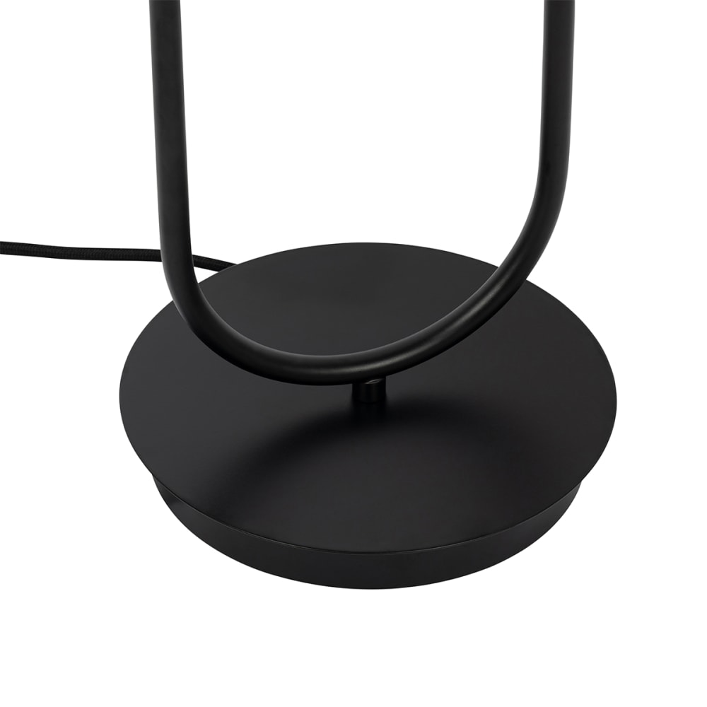 Lampe de table en verre gris — vue 4