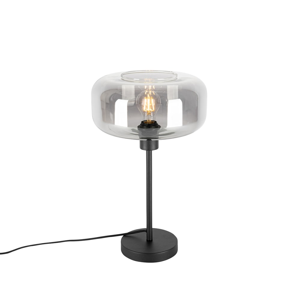 Lampe de chevet en verre gris — vue 3