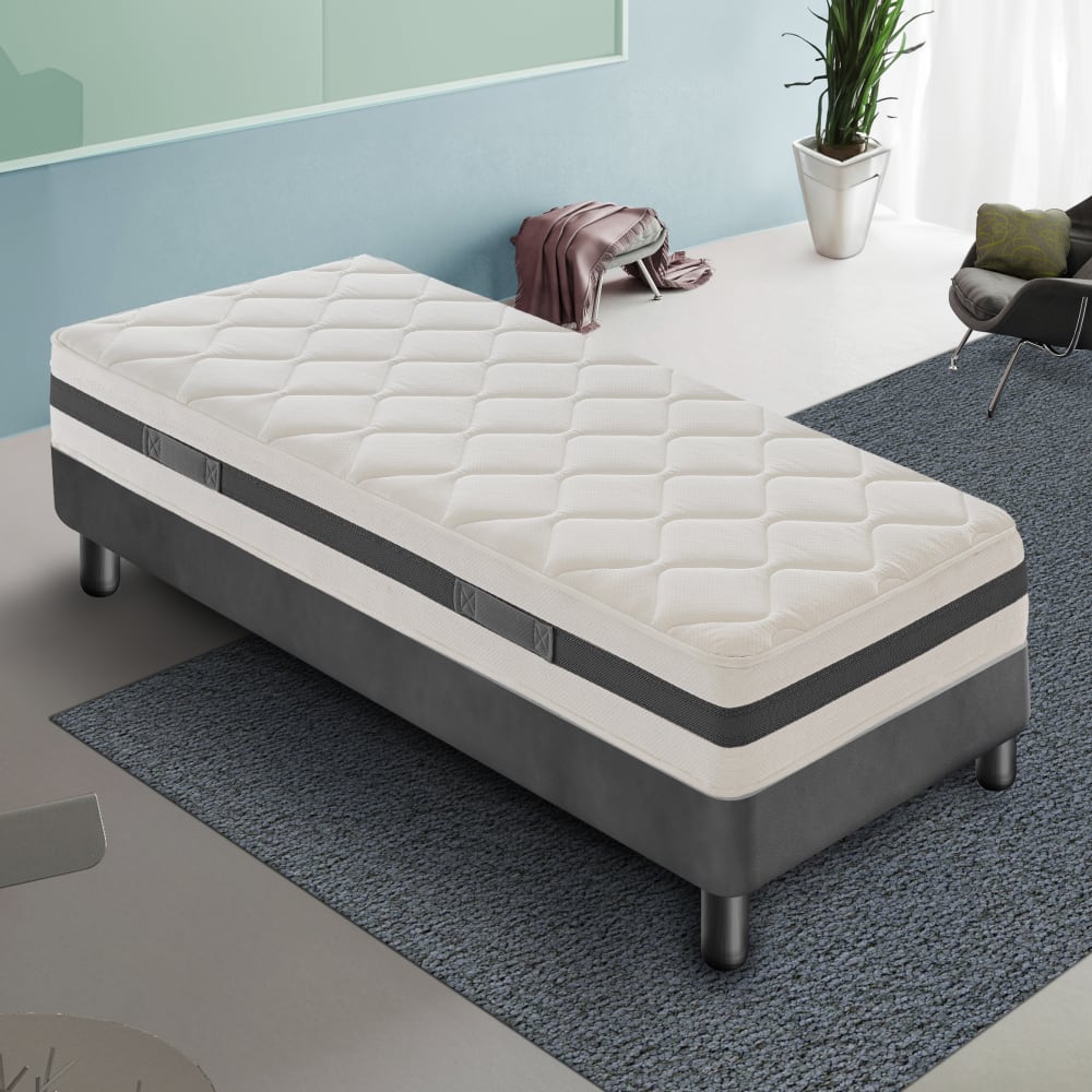 Matelas à ressorts ensachés 90x190 epaisseur 21 cm - Maisons du Monde