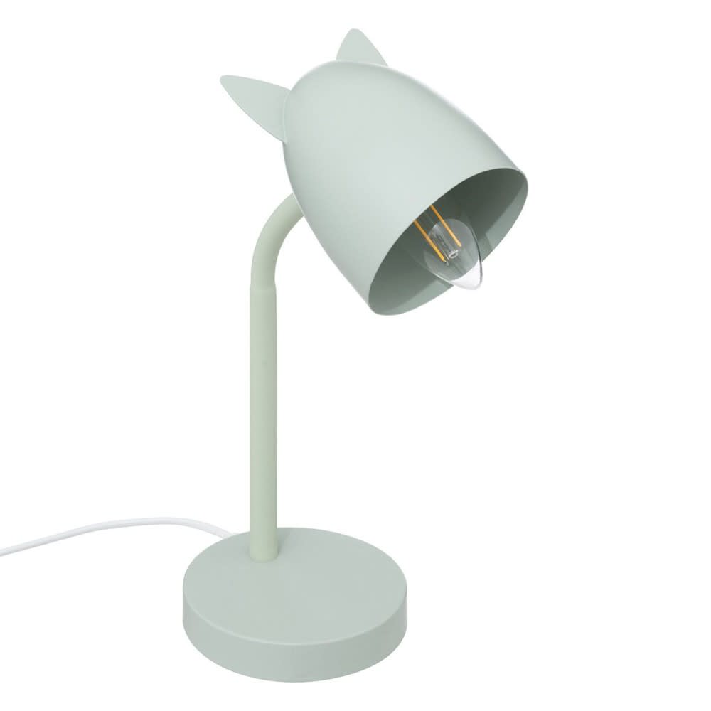 Lampe oreilles métal vert