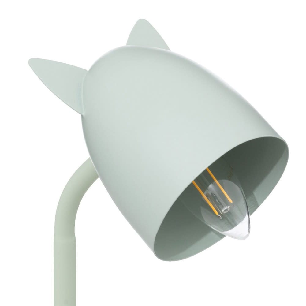 Lampe oreilles métal vert — vue 4