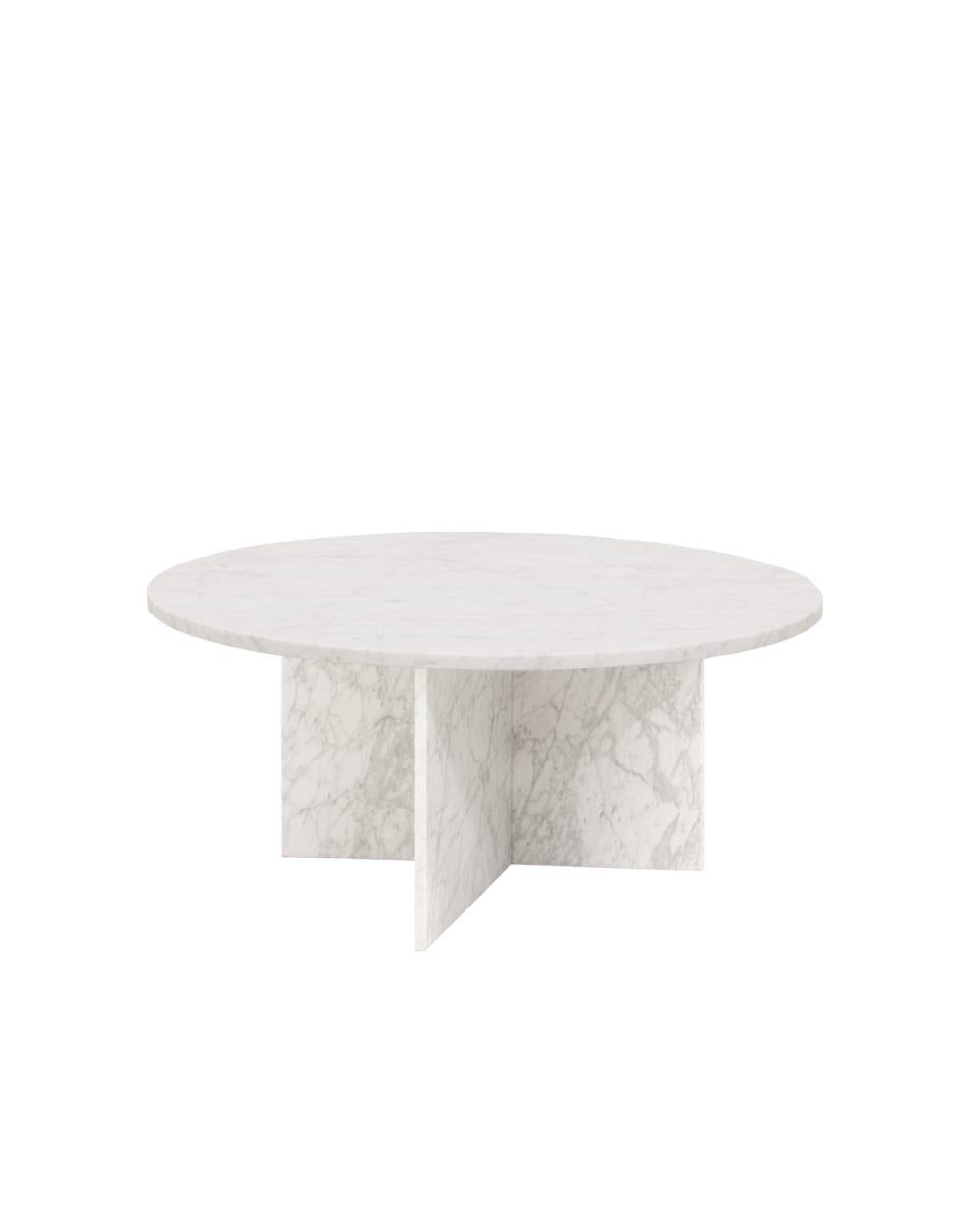 Table basse ronde en marbre Ø80cm