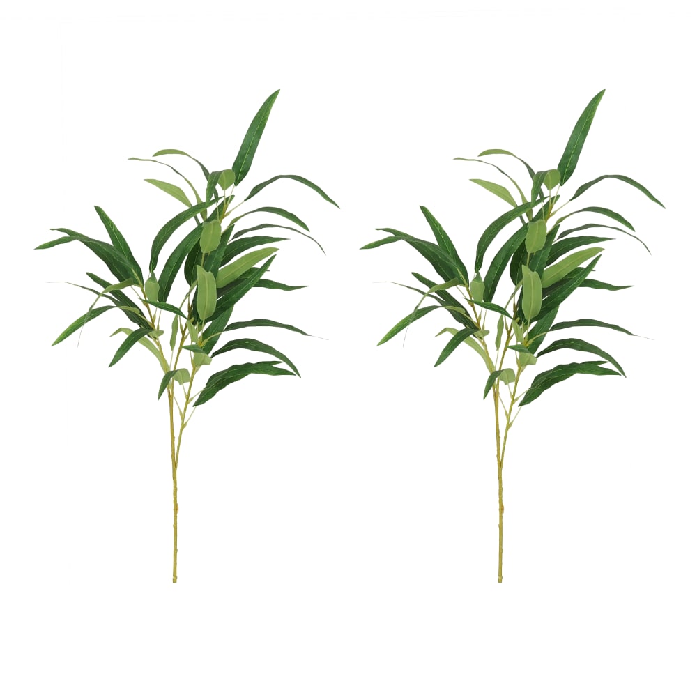 Bambou artificiel en tige 84cm lot de 2