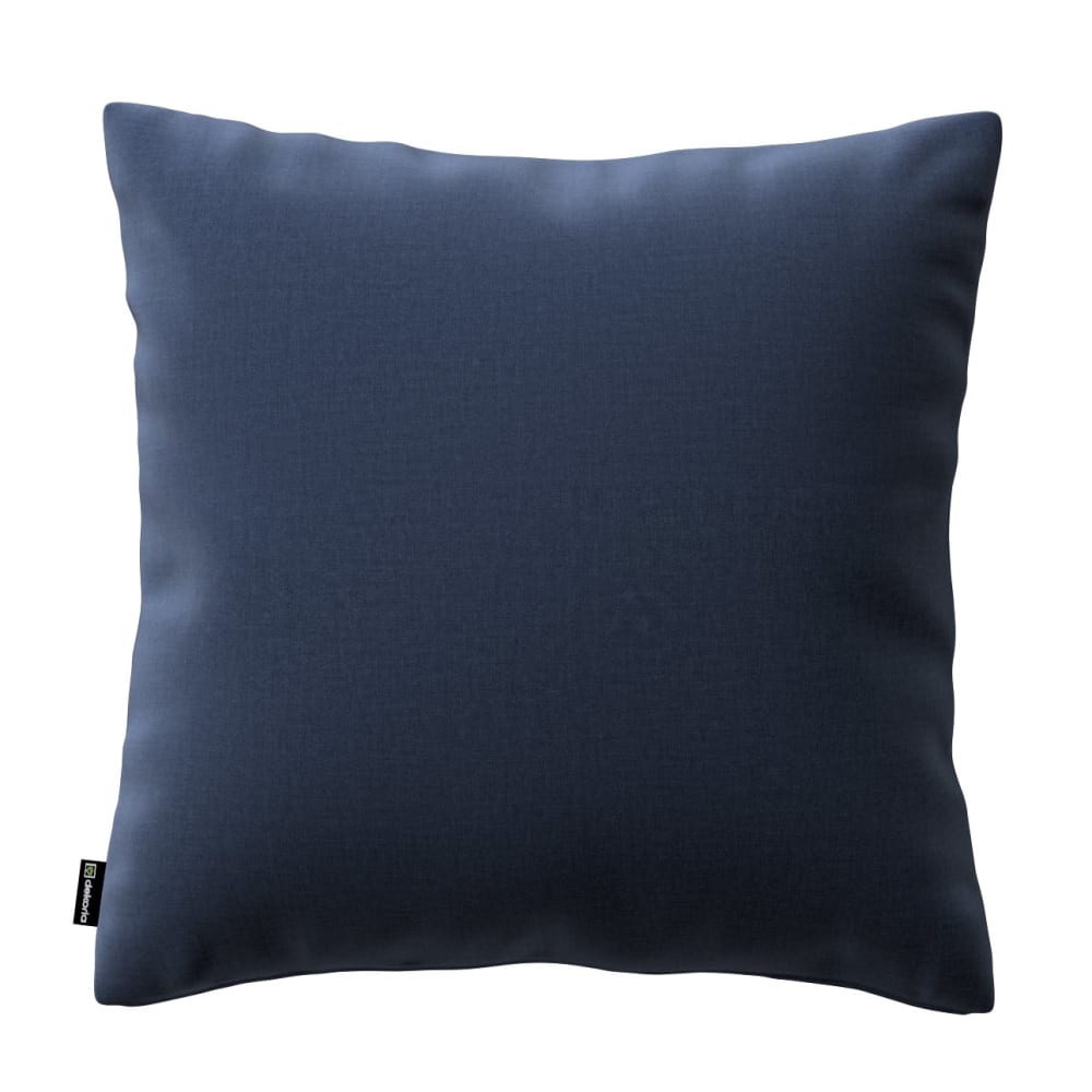 Dekoria Kissenhülle aus Samt, dunkelblau, 43x43cm style classic chic - Samt