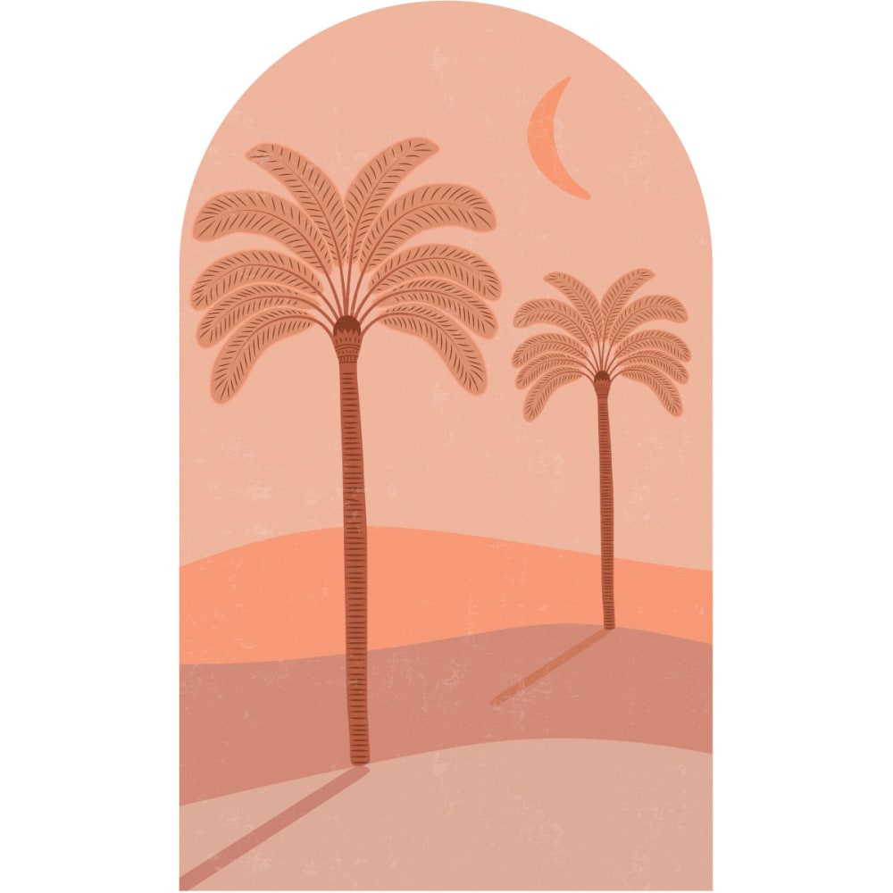 Papier Peint arche palmiers du désert 200x120cm