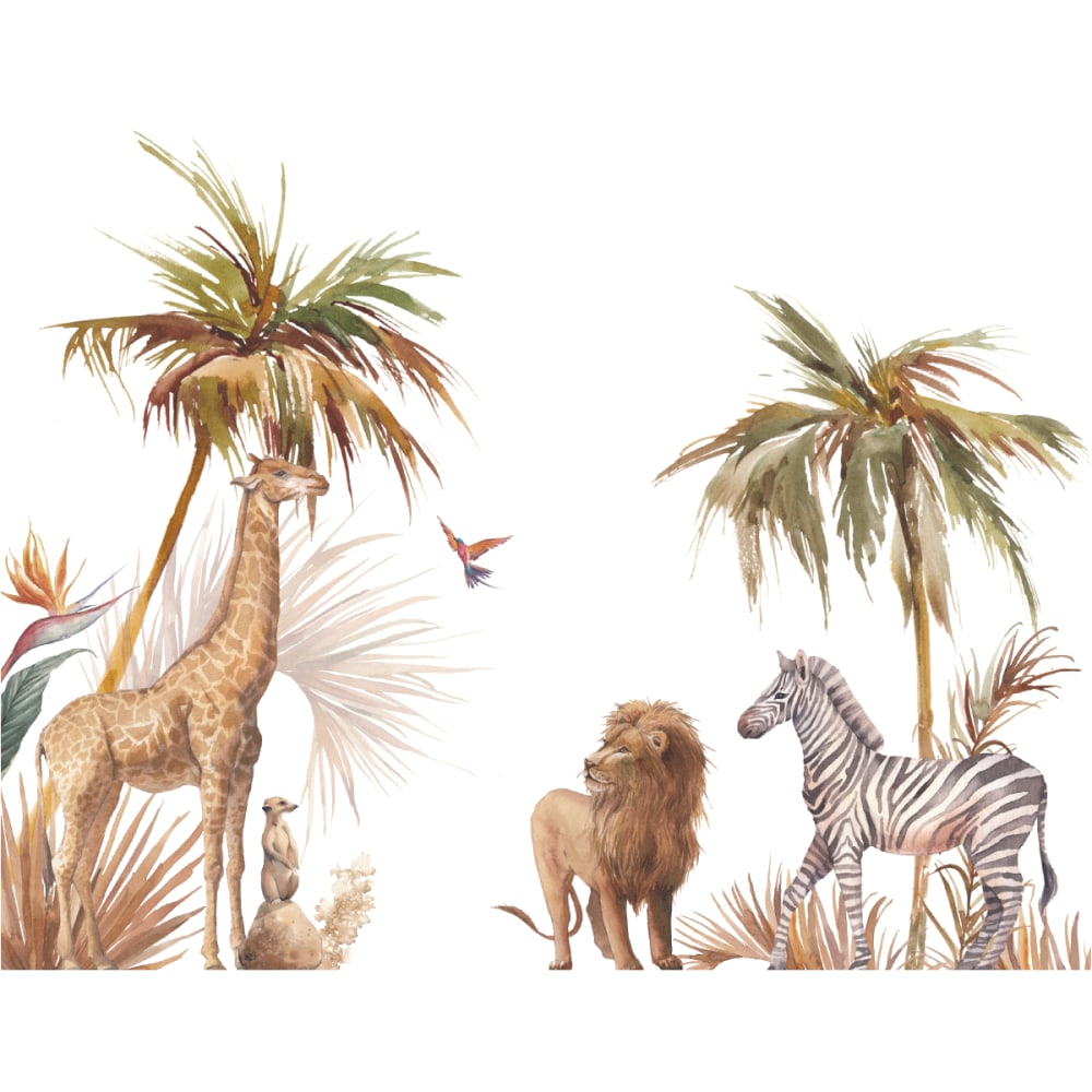 Papier Peint jungle 280x360cm