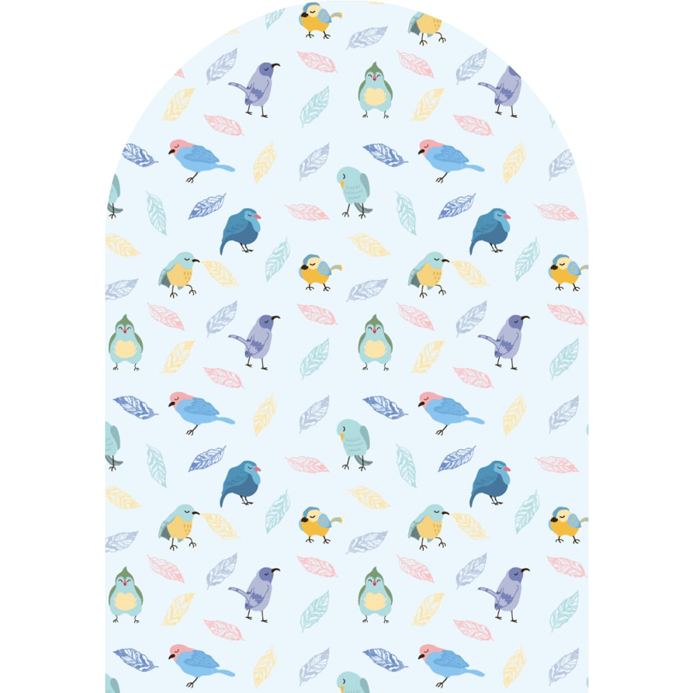 Papier Peint arche des oiseaux 87x60cm