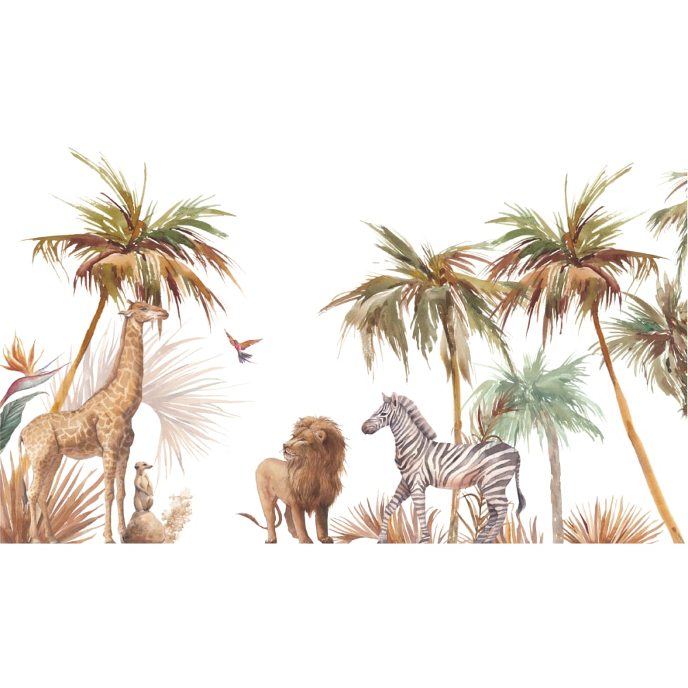 Papier Peint jungle sauvage 280x480cm