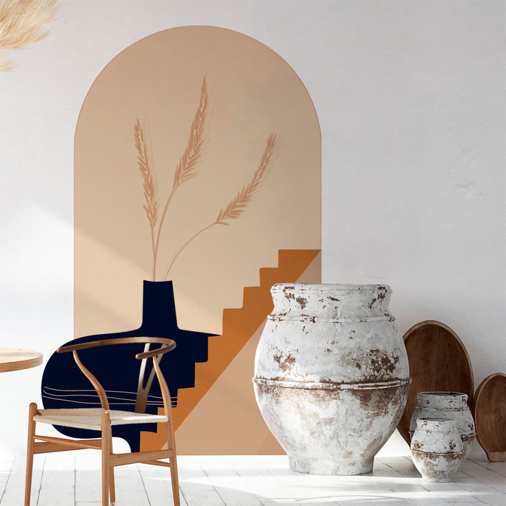 Papier Peint arche vase géant 150x90cm