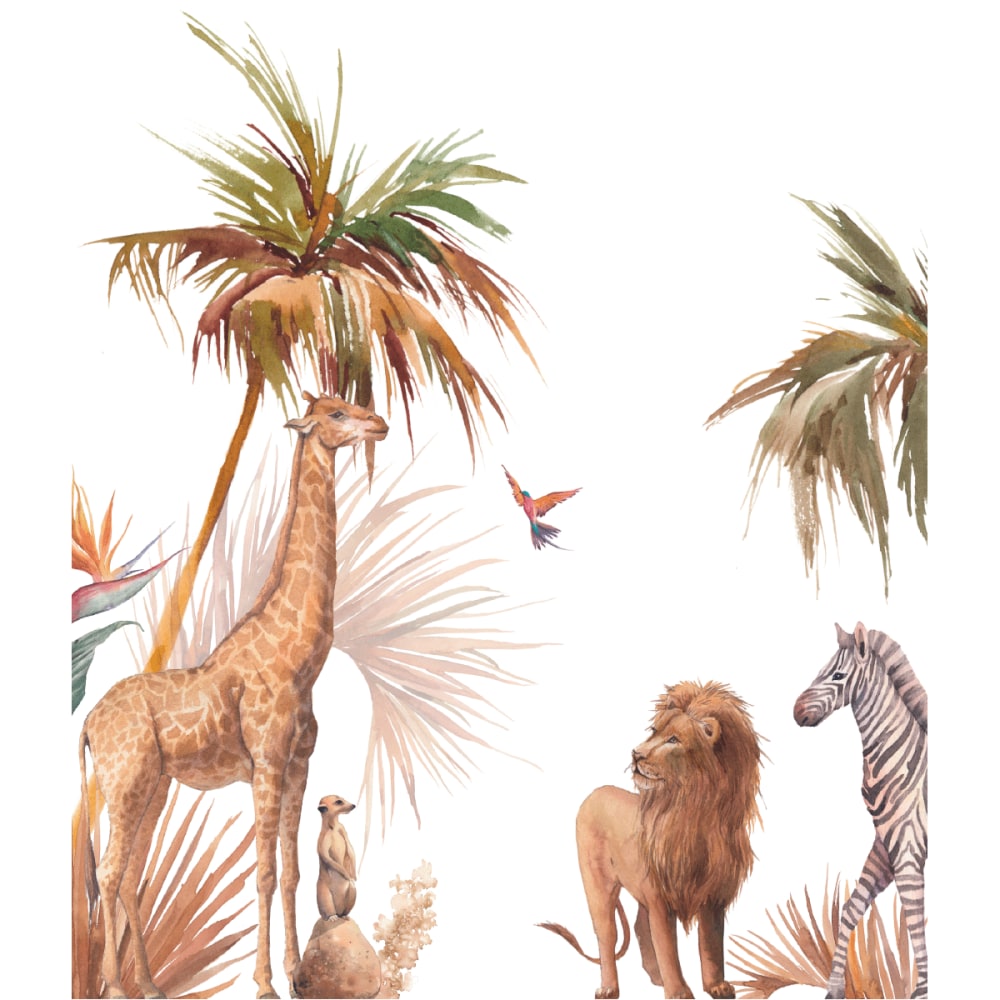 Papier Peint jungle équatoriale 280x240cm