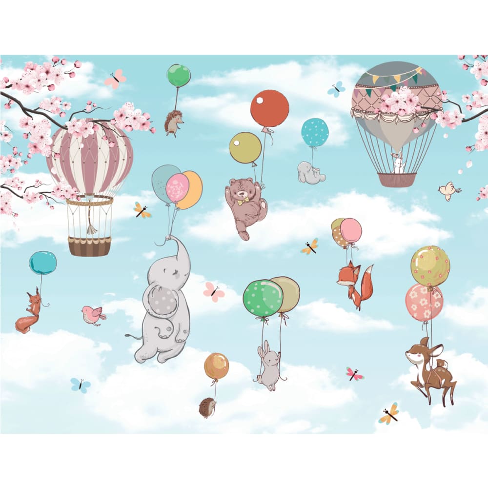 Papier Peint animaux enchantés 280x360cm