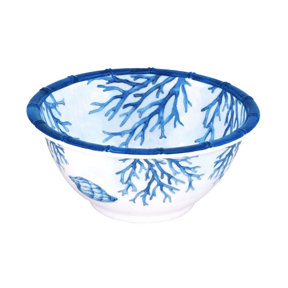 Bol en mélamine décoré par des coraux