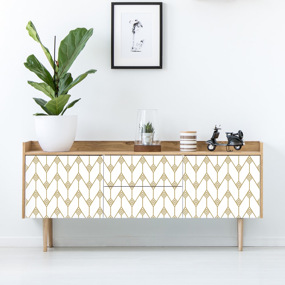 Sticker meuble scandinave haridk 40x60cm