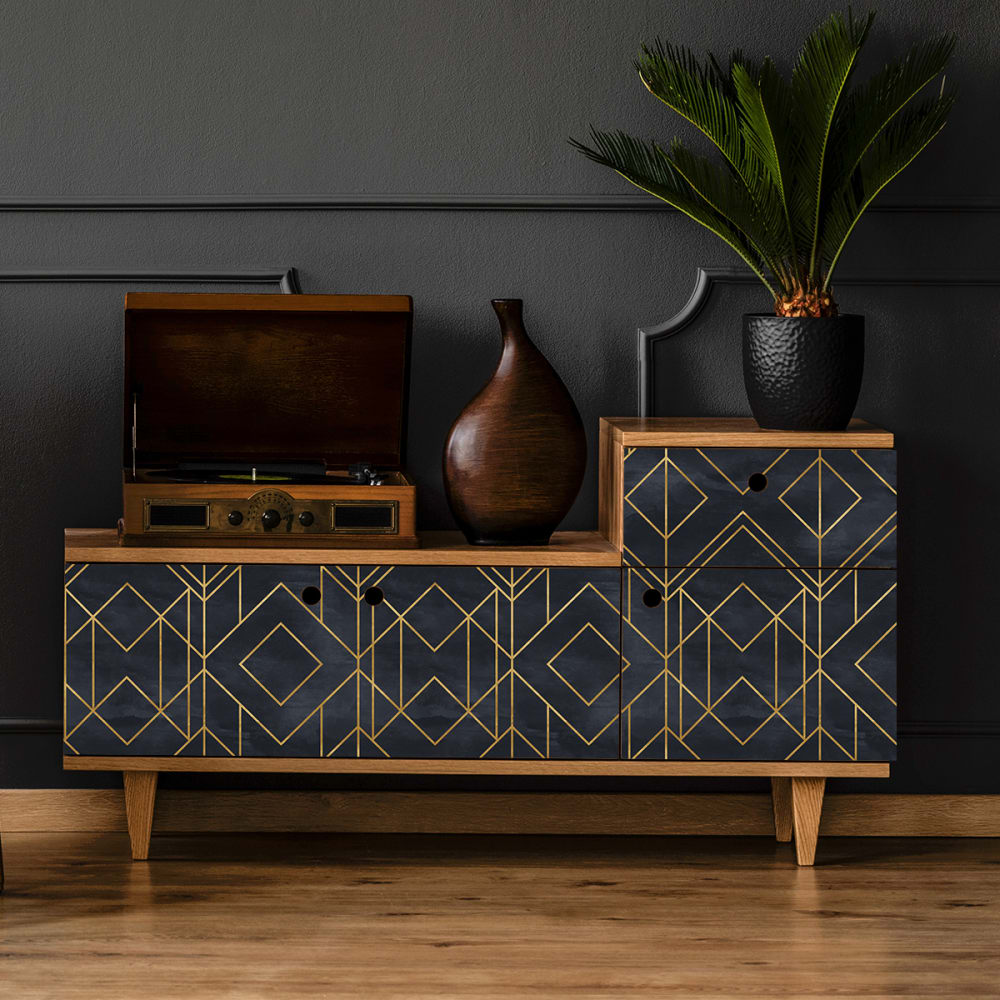 Sticker meuble scandinave gustaf 60x90cm