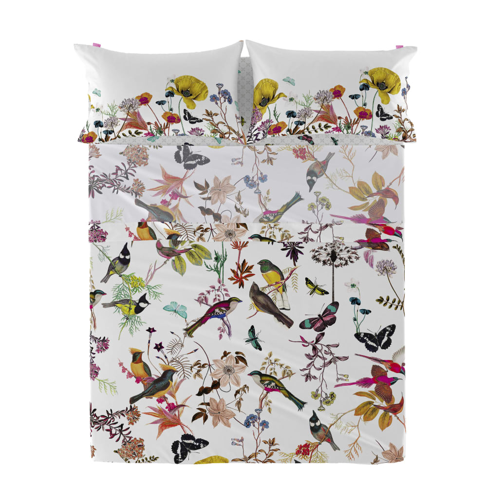 Oberlaken aus 100% Baumwolle 160x270 cm - Maisons Du Monde