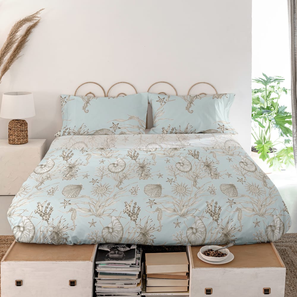 Drap 100% Coton Multicolore 240x270 cm