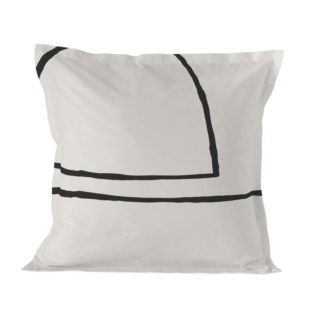 Happy Friday Kissenbezug aus 100% Baumwolle 80x80 cm style modern Mehrfarbig Baumwolle