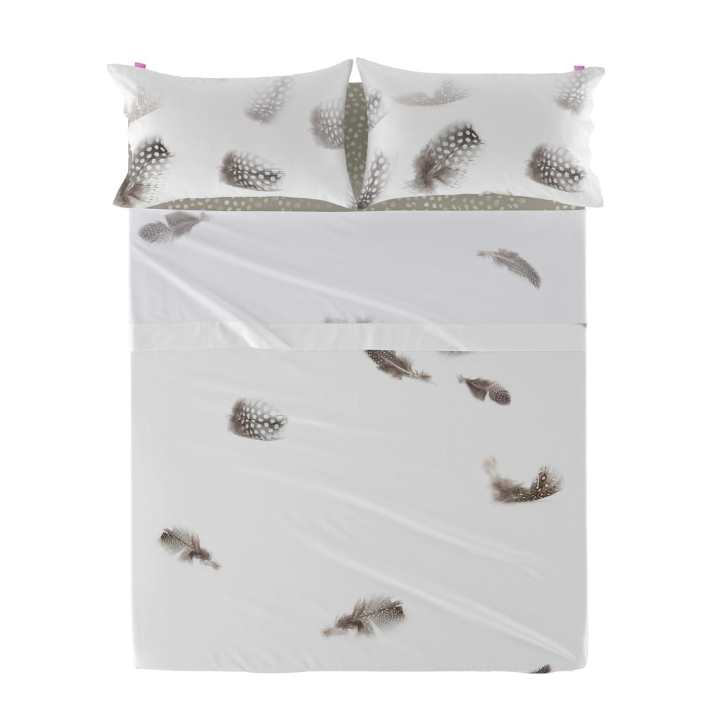 Drap 100% coton multicolore 240x270 cm - Maisons du Monde