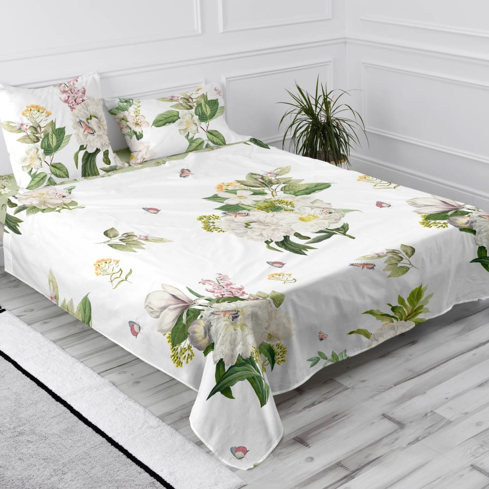 Happy Friday Oberlaken aus 100% Baumwolle 260x270 cm style modern Mehrfarbig Öko-Tex Zertifikat Baumwolle