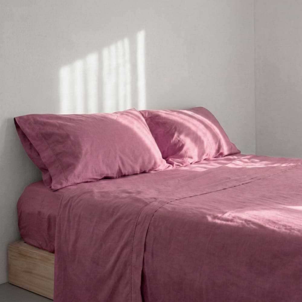 Drap 100% Coton Magenta 160x270 cm