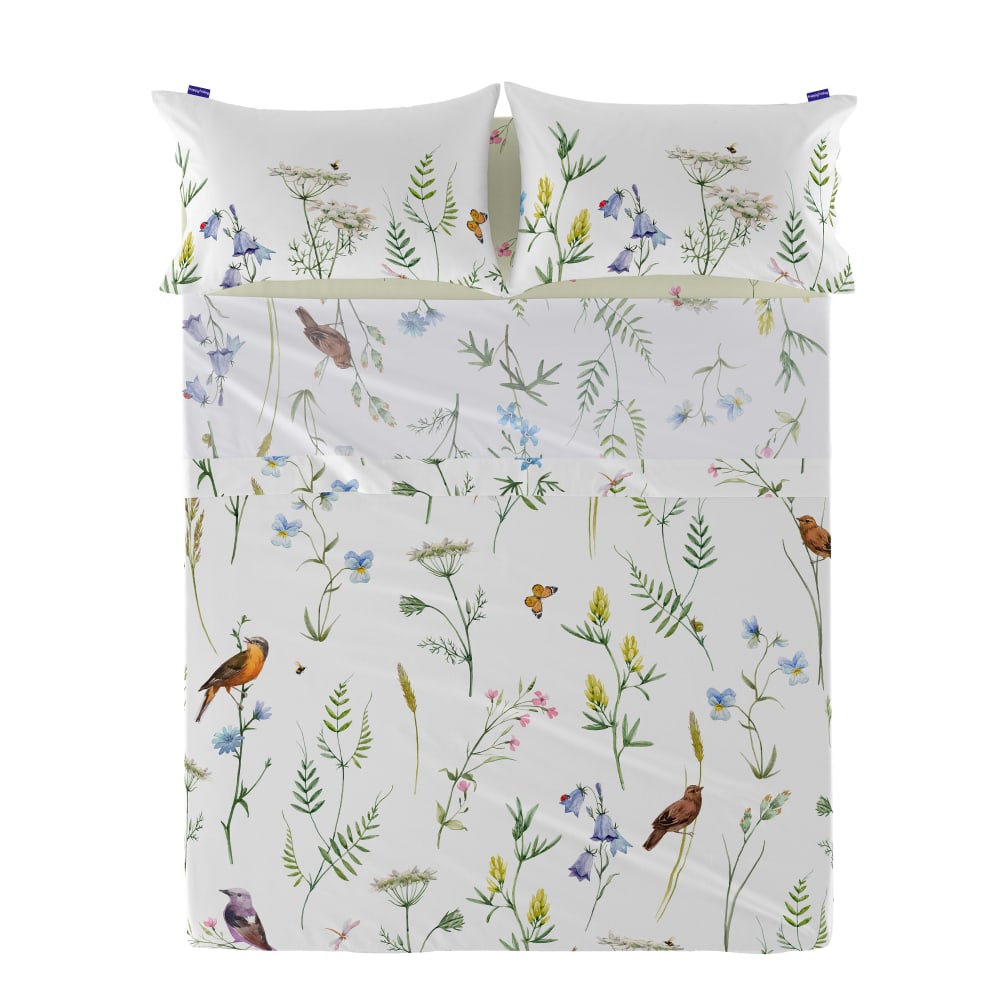 Drap 100% coton multicolore 160x270 cm - Maisons du Monde