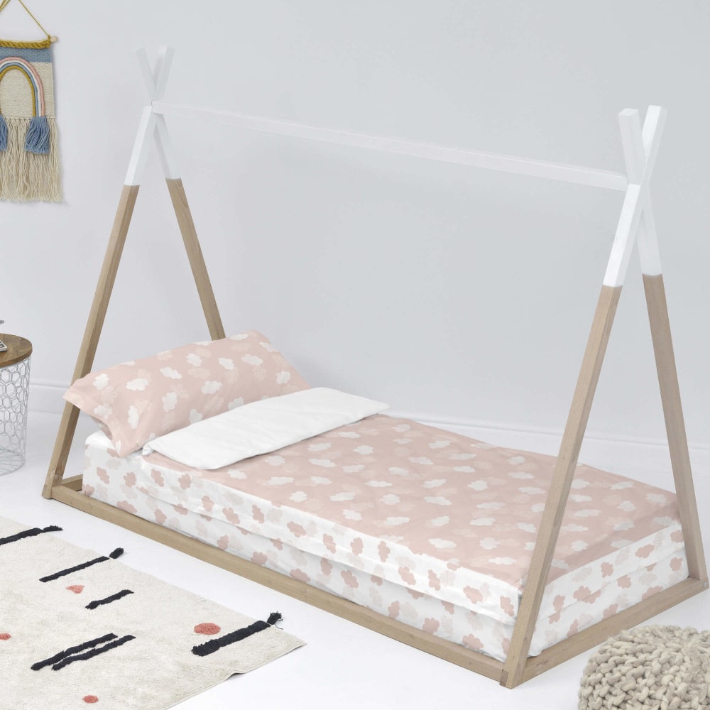 Couchage prêt à dormir clouds 90x200 cm (lit 90) sans rembourrage rose Couchage prêt à dormir clouds 90x200 cm (lit 90) sans rembourrage rose
