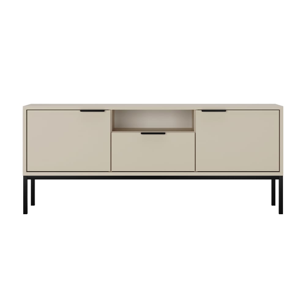 Meuble TV stratifiés beige