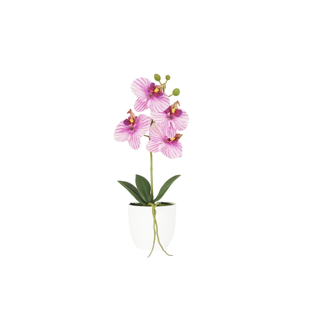 Orchidée artificielle veinée 35cm Orchidée artificielle veinée 35cm