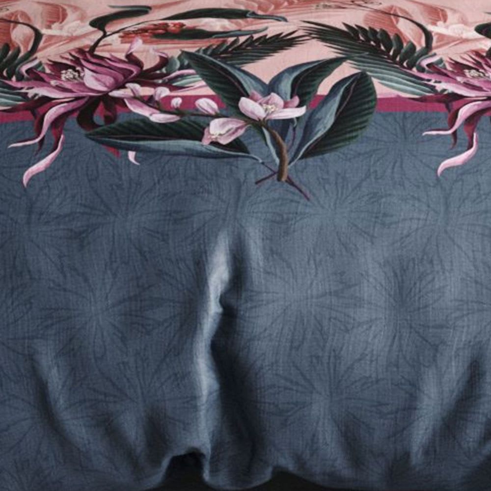 Parure de lit 2 places coton à motifs 240x260 cm - Maisons du Monde