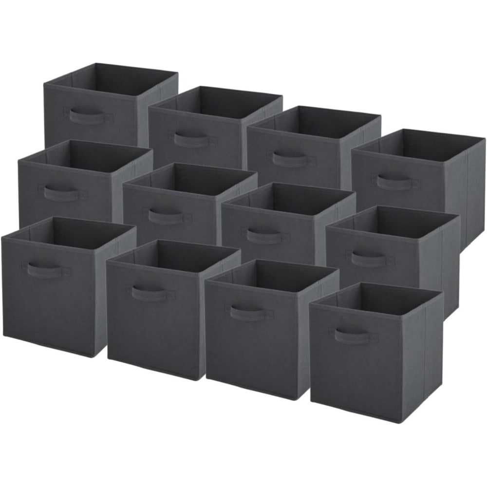 Lot de 12 paniers pliables