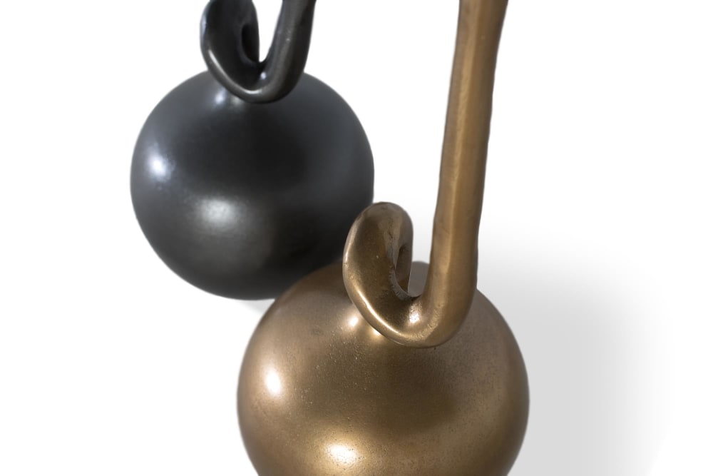 Ensemble de 2 vases en aluminium - Maisons du Monde